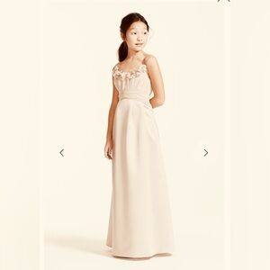 David’s bridal girls dress size 14